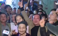 Hân hoan không khí mừng chiến thắng ở quê nhà của thủ môn tuyển U23 Việt Nam