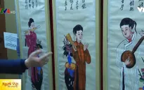 Khai mạc triển lãm tranh Tết truyền thống Việt - Trung
