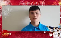 ĐT Việt Nam gửi lời chúc mừng năm mới tới người hâm mộ Việt Nam