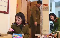 Bắt giữ hàng tấn bánh kẹo dành cho trẻ em giả nhãn mác Thái Lan, Hàn Quốc