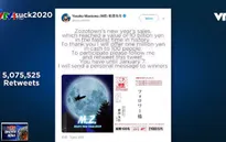 Tỷ phú Nhật Bản đạt kỷ lục dòng tweet được chia sẻ nhiều nhất