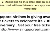 Singapore Airlines cảnh báo lừa đảo vé máy bay qua mạng