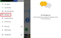 Google bổ sung tính năng gửi tin nhắn trên Google Maps