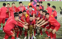 Đội tuyển bóng đá Việt Nam gửi lời cảm ơn tới người hâm mộ cả nước