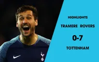 VIDEO tổng hợp diễn biến Tranmere Rovers 0-7 Tottenham (Vòng 3 cúp FA)