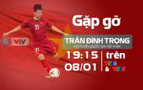 Trung vệ Đình Trọng xuất hiện trong chương trình bình luận trận đấu giữa ĐT Việt Nam – ĐT Iraq tại Asian Cup 2019