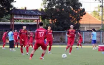 ĐT Việt Nam gặp khó khăn ngay buổi tập đầu tiên tại Bali