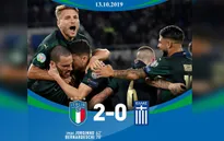 ĐT Italia 2-0 ĐT Hy Lạp: Nối dài mạch toàn thắng!