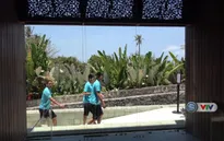 VIDEO: ĐT Việt Nam dạo bộ thư giãn tại Khách sạn