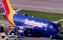Máy bay của Southwest gặp sự cố khi hạ cánh