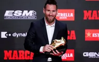 Messi nhận danh hiệu Chiếc giày vàng châu Âu lần thứ 6