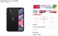 iPhone 11 khóa mạng Mỹ gây "sốt" ở Việt Nam, giá hơn 13 triệu đồng