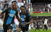 Kết quả bảng A UEFA Champions League: Real Madrid 2-2 Club Brugge, Galatasaray 0-1 PSG