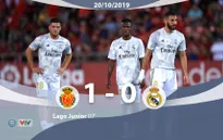 Mallorca 1-0 Real Madrid: Thua sốc đội bóng mới lên hạng, Real mất ngôi đầu (Vòng 9 La Liga 2019-2020)