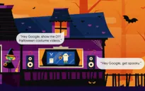 Google cập nhật sự kiện Halloween cho loa thông minh Nest