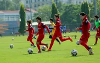 Đội tuyển nữ Việt Nam tập trung rèn kỹ chiến thuật, thi đấu cọ xát
