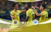 Thắng cách biệt Alaves, Villarreal vươn lên thứ 3 trên BXH La Liga