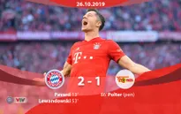 Lewandowski lập kỷ lục, Bayern Munich vươn lên đứng đầu BXH Bundesliga