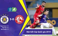CLB Hà Nội 3-0 CLB TP Hồ Chí Minh: CLB Hà Nội giành quyền vào chung kết cúp Quốc gia 2019