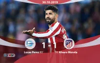 Alaves 1-1 Atletico Madrid: Chia điểm đáng tiếc