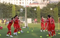 Giáo án "nhẹ nhàng" trong buổi tập thứ 2 của ĐT Việt Nam