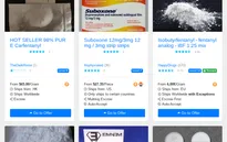 FDA triệt phá nhiều trang web bán thuốc giảm đau gây nghiện bất hợp pháp