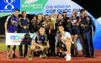 ẢNH: CLB Hà Nội ăn mừng danh hiệu vô địch Cúp Quốc gia đầu tiên trong lịch sử đội bóng