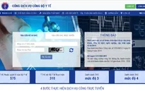 Bộ Y tế khai trương Cổng Dịch vụ công trực tuyến