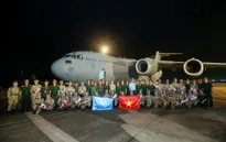 Các chiến sĩ Bệnh viện dã chiến số 1 hoàn thành nhiệm vụ gìn giữ hòa bình trở về từ Nam Sudan.