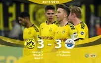 Borussia Dortmund 3-3 SC Paderborn 07: Kịch bản khó tin