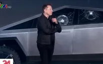 Xe bán tải chống đạn của Tesla nứt kính ngay ngày ra mắt