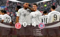 Fortuna Dusseldorf 0-4 Bayern Munich: Áp sát ngôi đầu!