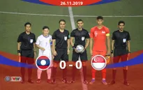 VIDEO Highlights: U22 Lào 0-0 U22 Singapore (Bảng B môn bóng đá nam SEA Games 30)