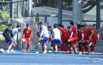 SEA Games 30: U22 Việt Nam tích cực tập luyện chuẩn bị cho trận bán kết