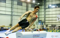 SEA Games 30: Dàn "hot boy" Thể dục dụng cụ Việt Nam tích cực luyện tập tại Manila để tranh HCV