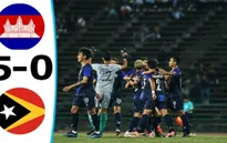 SEA Games 30: Đoạt ngôi đầu từ tay U22 Myanmar, U22 Campuchia có cơ hội lớn vào bán kết