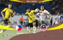 VIDEO Highlights: U22 Philippines 1-0 U22 Malaysia (Bảng A môn bóng đá nam SEA Games 30)