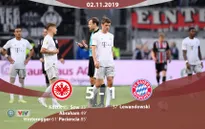 Frankfurt 5-1 Bayern Munich: Trận thua khó tin của "Hùm xám"