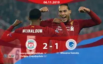 Liverpool 2-1 Genk: Thắng nhẹ nhàng, The Kop vươn lên giữ ngôi đầu bảng E