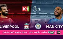 Lịch trực tiếp bóng đá Ngoại hạng Anh vòng 12: Liverpool quyết chiến Man City