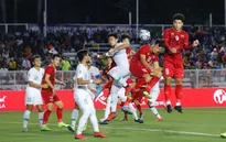 Thành Chung đánh đầu đẹp mắt làm tung lưới U22 Indonesia