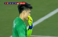 Sai lầm của Bùi Tiến Dũng khiến U22 Việt Nam nhận bàn thua đáng tiếc