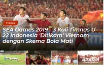 Báo Indonesia: "Chúng ta bất lực và bị U22 Việt Nam nhấn chìm"