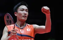 Chung kết giải cầu lông World Tour Finals 2019: Kento Momota vô địch đơn nam