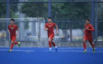 SEA Games 30: U22 Việt Nam tập nhẹ trước trận đấu với U22 Singapore