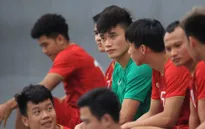Thủ môn Bùi Tiến Dũng nhiều khả năng không thi đấu ở trận gặp U22 Singapore