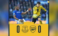 Everton 0-0 Arsenal: Trận hòa nhạt nhòa