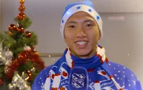 Đoàn Văn Hậu gửi lời chúc mừng Giáng sinh trên Fanpage CLB Heerenveen