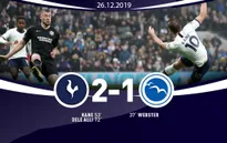 Tottenham 2-1 Brighton: Harry Kane cùng Dele Alli toả sáng, Tottenham thắng ngược dòng Brighton