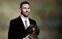 Lionel Messi lần thứ 6 giành Quả bóng vàng trong sự nghiệp